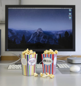 Klenke Popcorntüte Digitaldruck