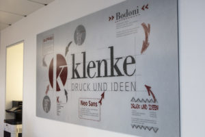 Klenke Logoentwicklung Druckerei